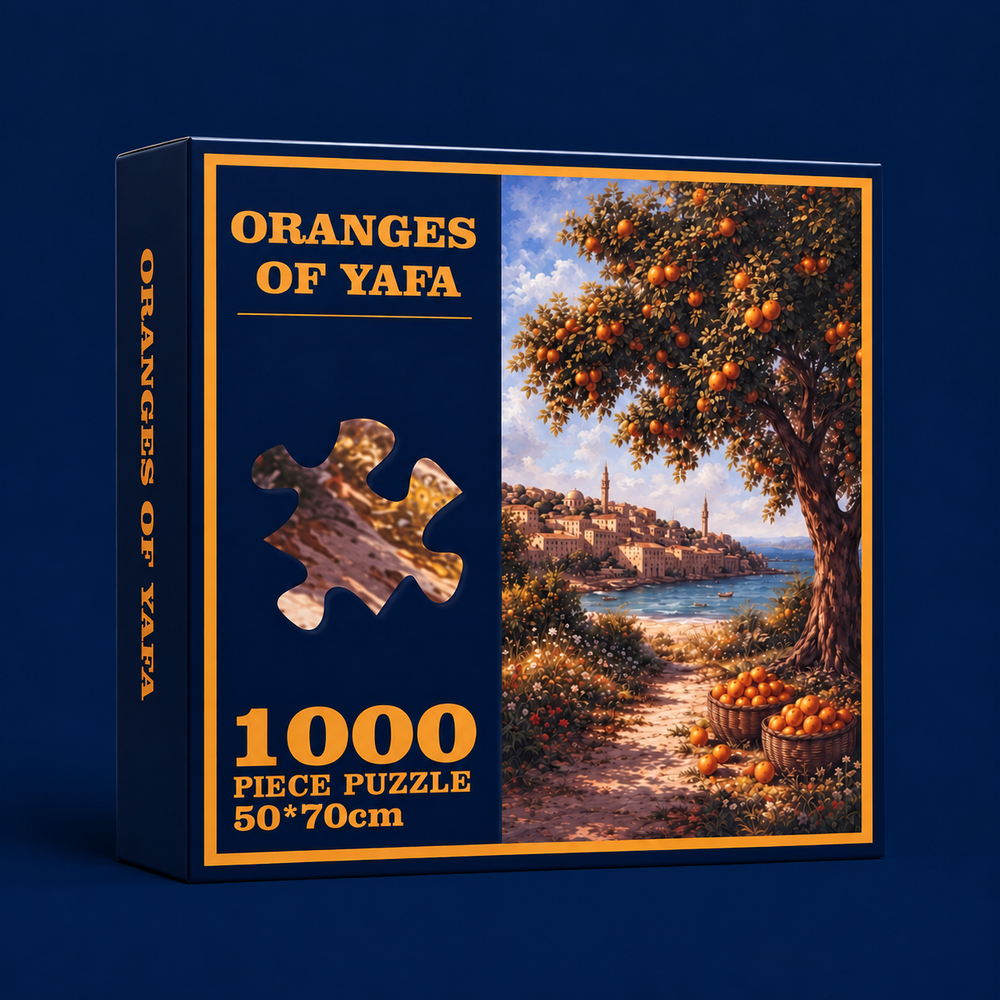 Oranges of Yafa, 1000 Piece Puzzle